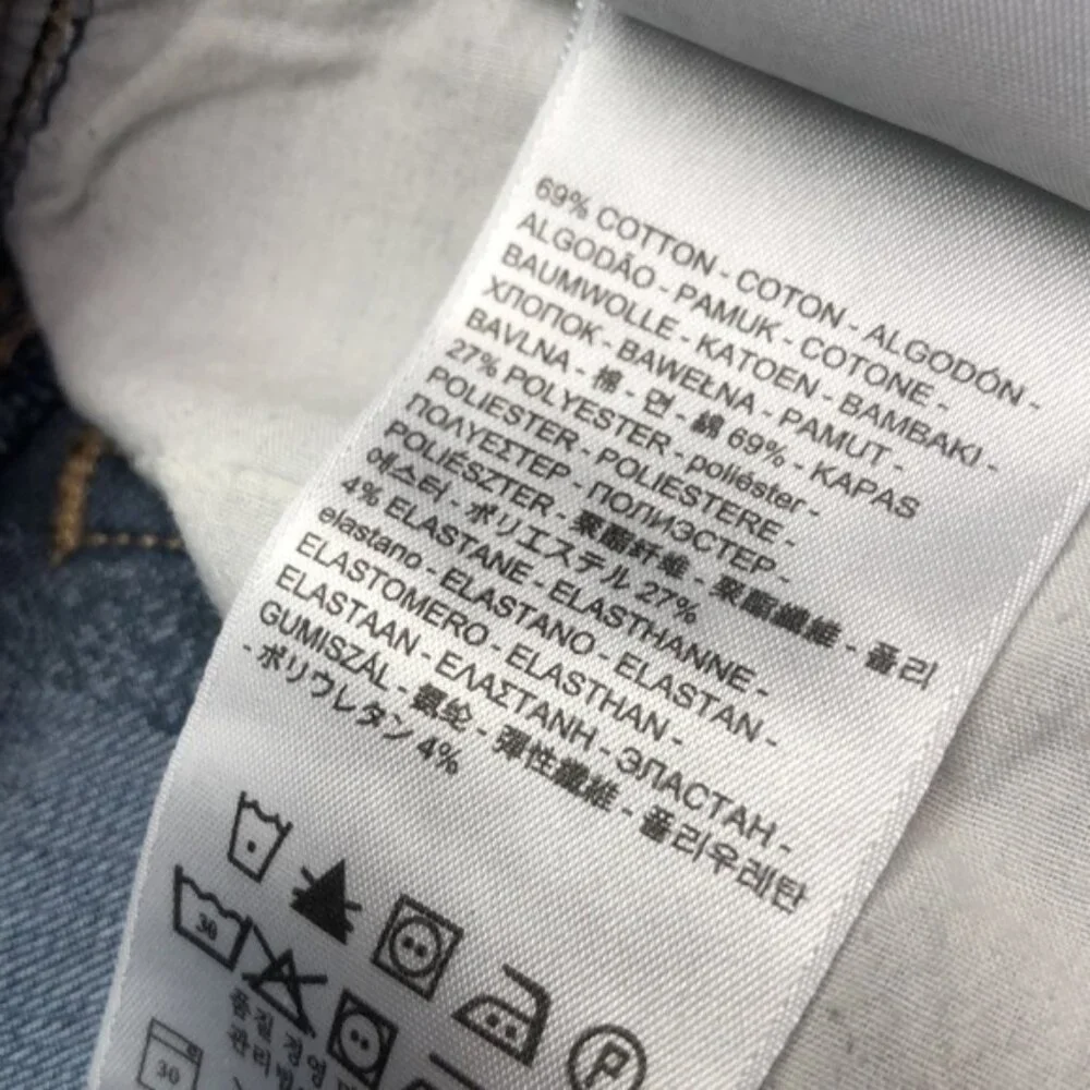 LEVI CONTOUR FIT MID-RISE SKINNY JEANS 30x27 ⭐️